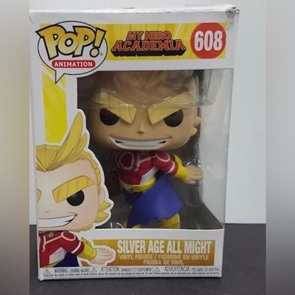 Funko Other - ANIME Pop! Silver Age All Might My Hero Academia #608
